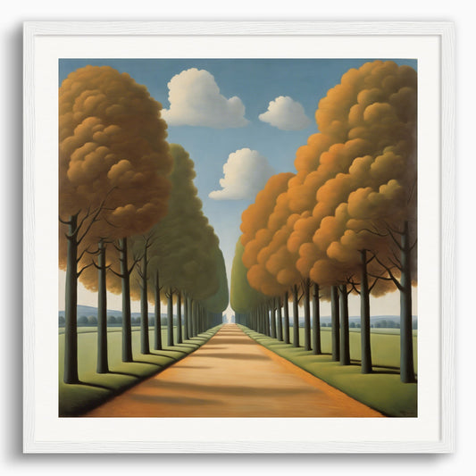 Poster: Belgian surrealism, Road