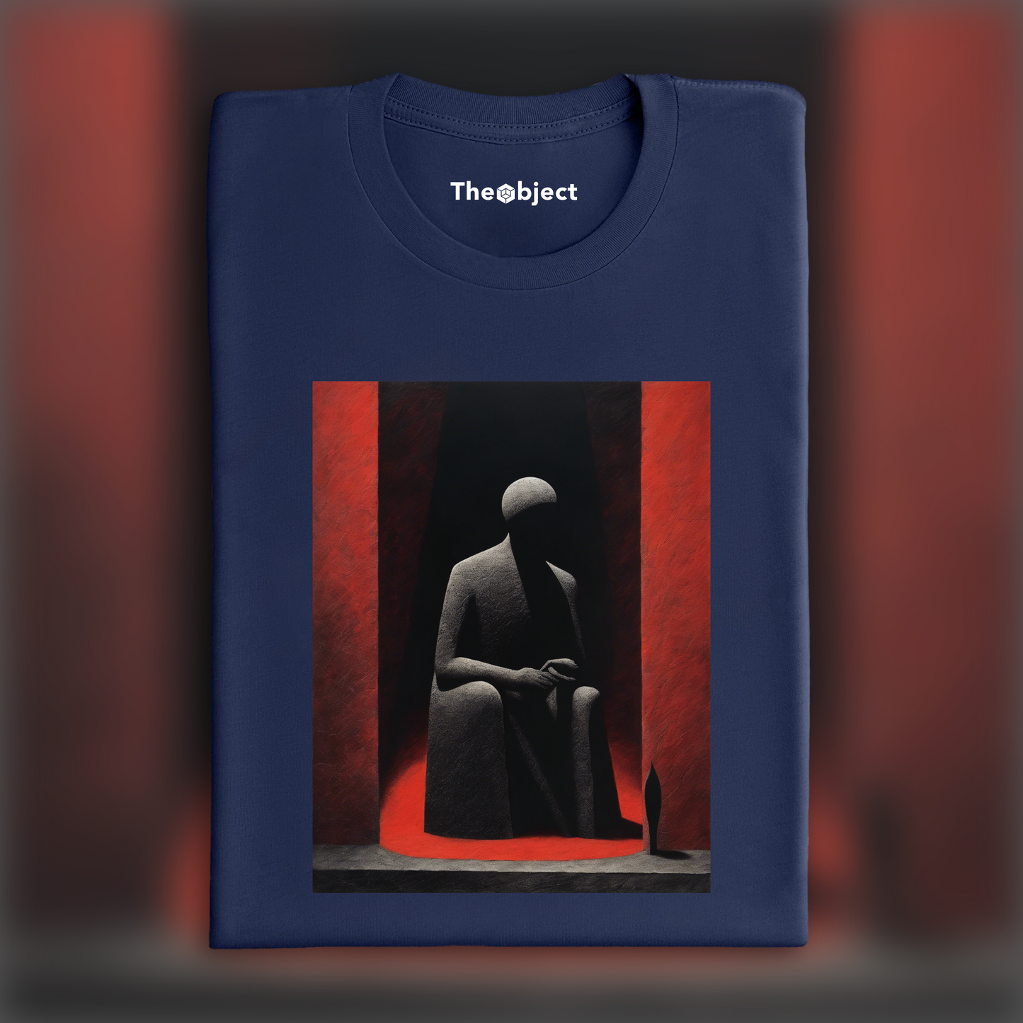 T-Shirt IA - Art abstrait mexicain du XXème siècle, Ombre - 2122507653