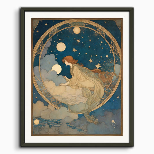 Poster: Edmond Dulac, Astrologie