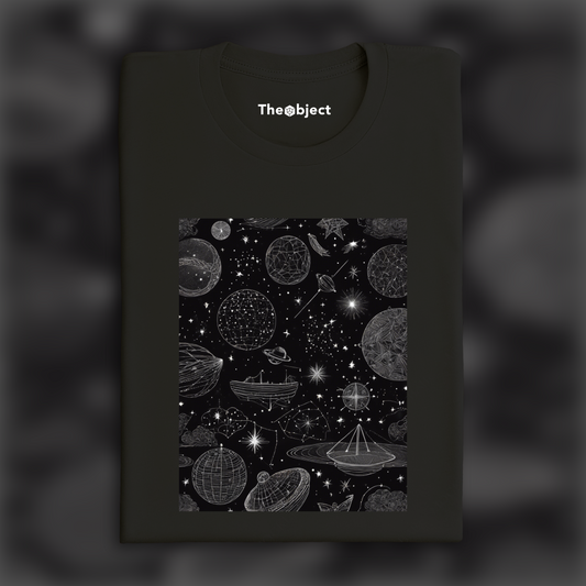 T-Shirt IA - Dessin, constellations - 2461382252