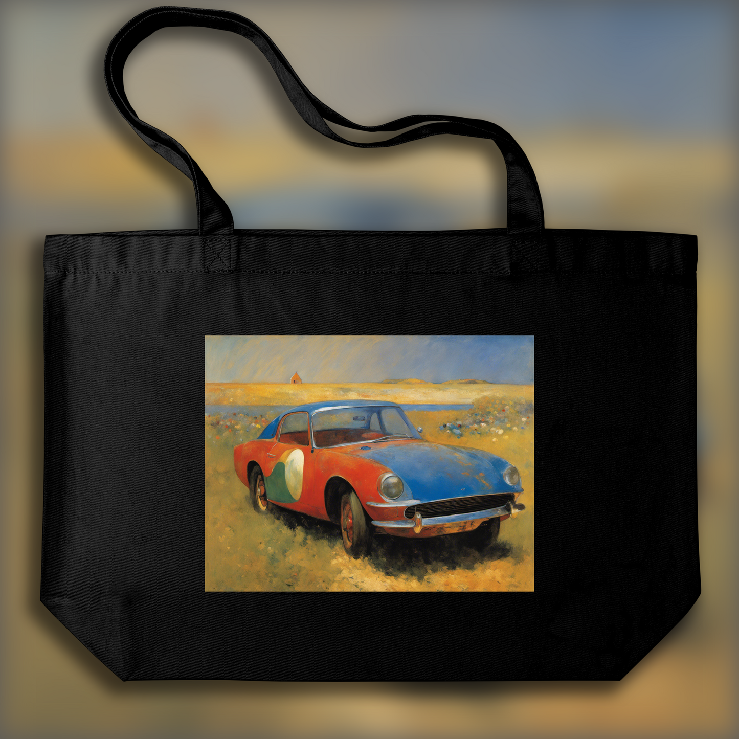 Tote bag ample - Odilon Redon, Voitures - 220149313