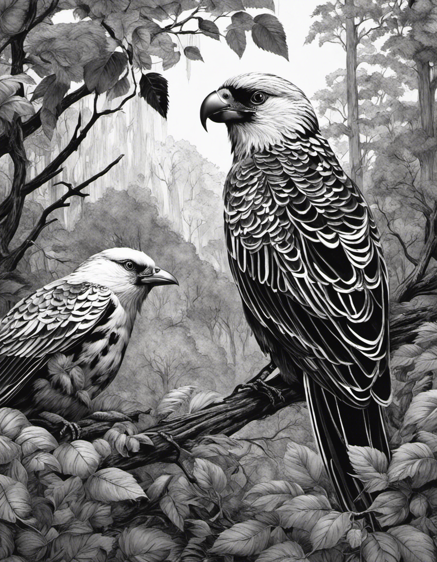 Visuel - Gothique forêt noire, birds - 1797150837
