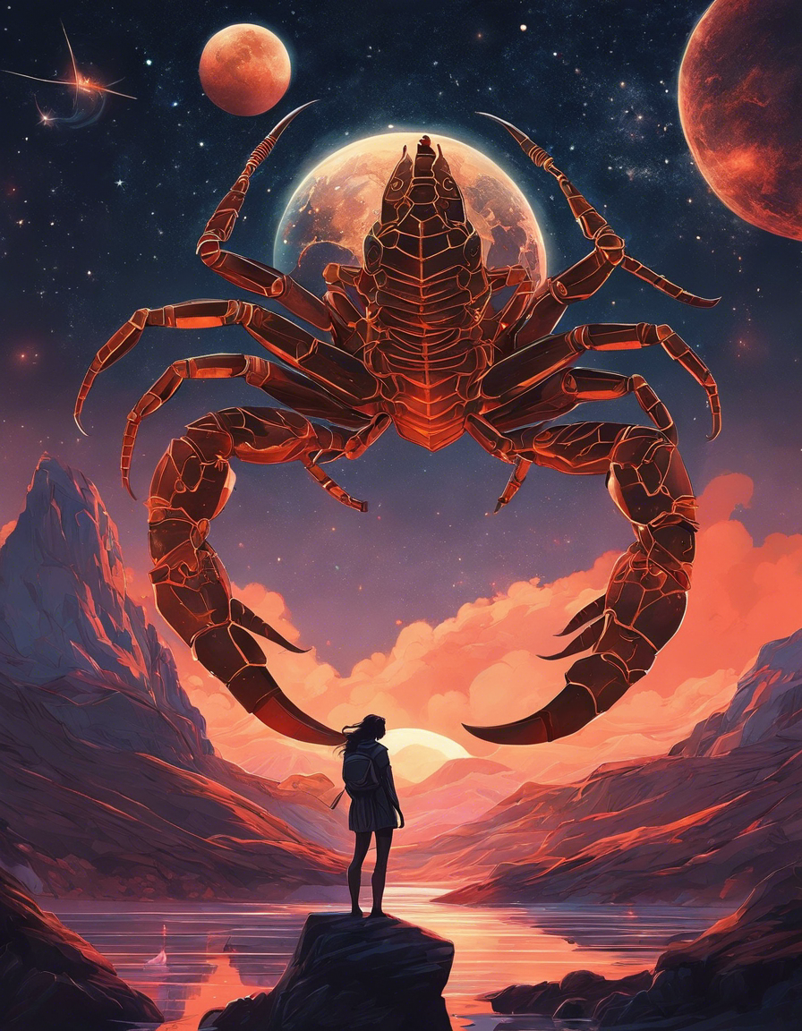 Image IA - Lo-fi, Astrologie, signe du Scorpion - 2021413812