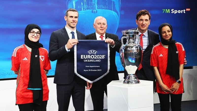 Điểm mới ở kỳ Euro 2028 Điểm mới ở kỳ Euro 2028